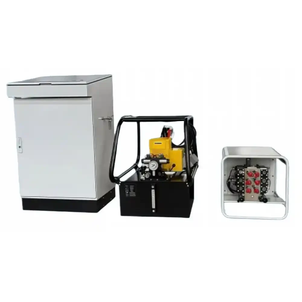 Split-Type PLC-Controlled Synchronous Lifting System